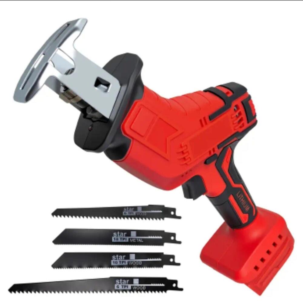 Cordless Reciprocating Saw for Milwaukee M18 18V Battery, Brushless Power
